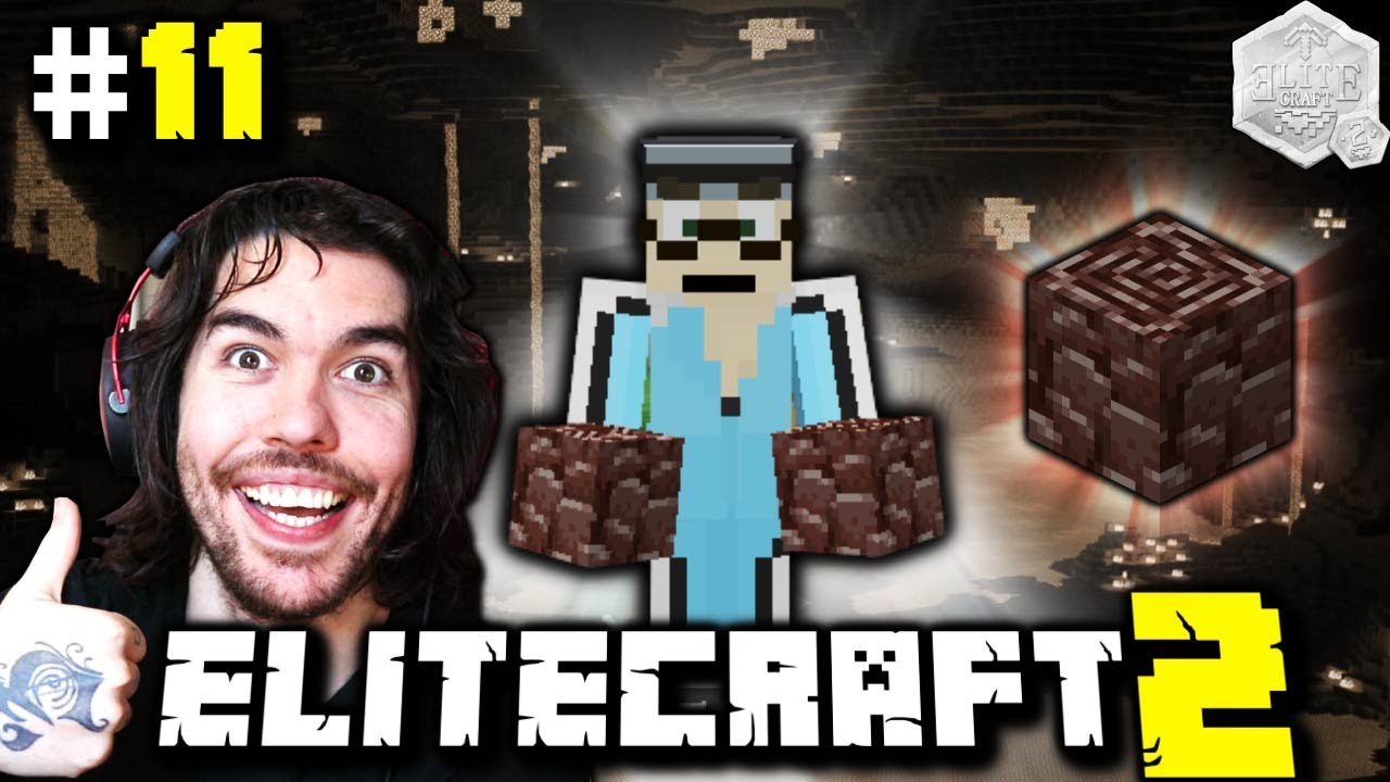 MI PRIMERA NETHERITA :D | EliteCraft 2