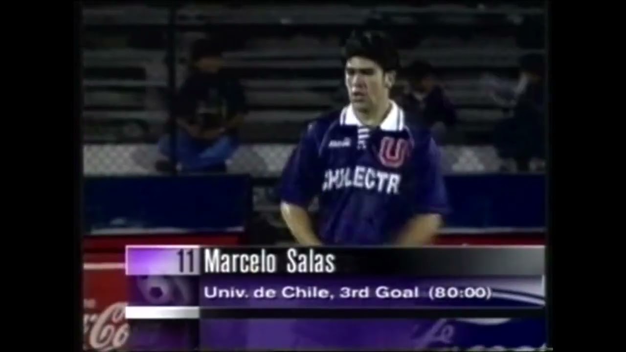 Universidad de Chile 4 - Universidad Católica 1  copa libertadores 1995