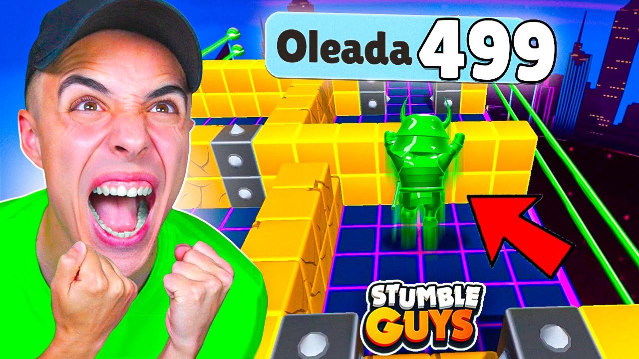 CONSEGU&Iacute; 500 OLEADAS en BLOCK DASH DESPU&Eacute;S DE A&Ntilde;OS&hellip; 😱 STUMBLE GUYS