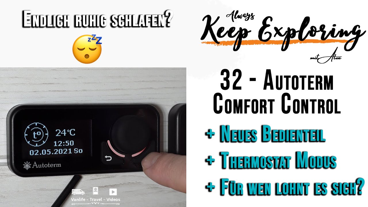 32 ‖ Neues Autoterm Comfort Control Bedienteil 🔥 Echter Thermostat Modus, Fehler und Fazit 🌡️