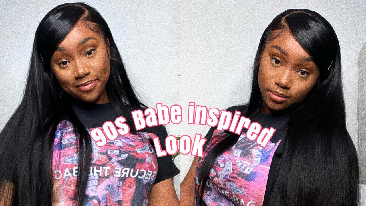 Sleek Side swoop tutorial | 90s Babe inspired ft Unice Hair