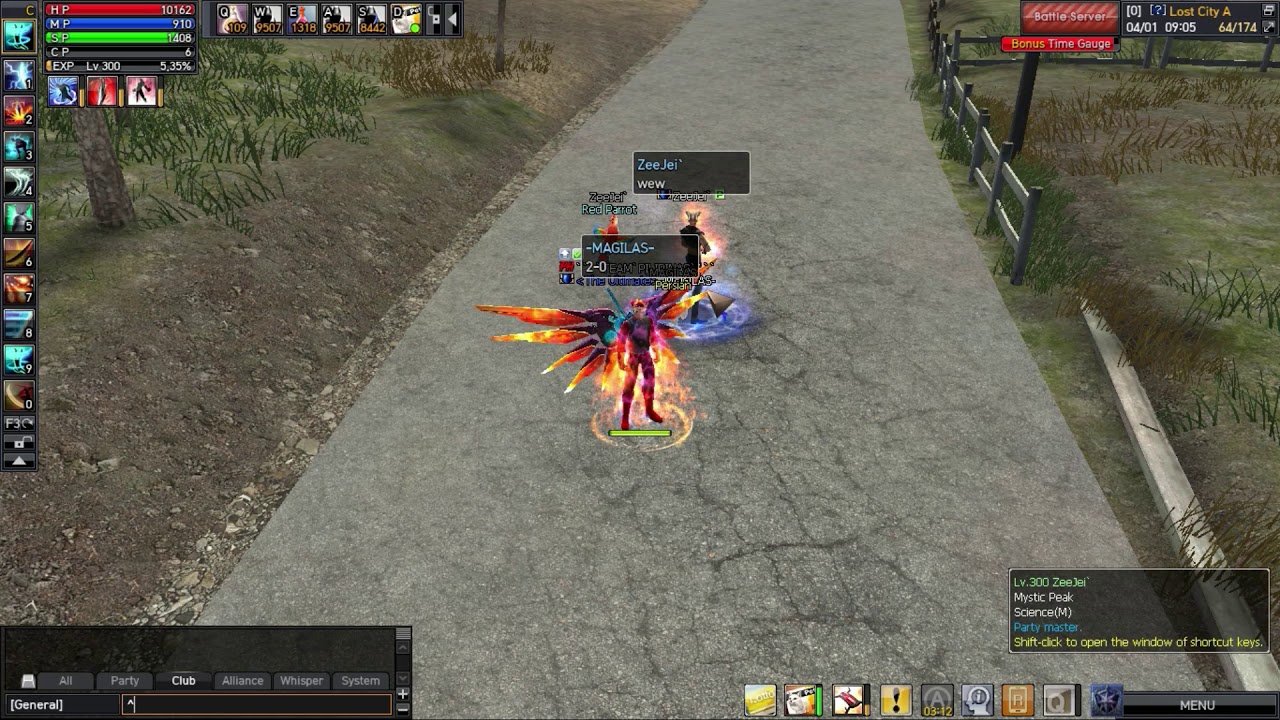 Ran Online GS [HAVOC] -MAGILAS- VS. ZeeJei` (SWORDSMAN VS. GUNNER)