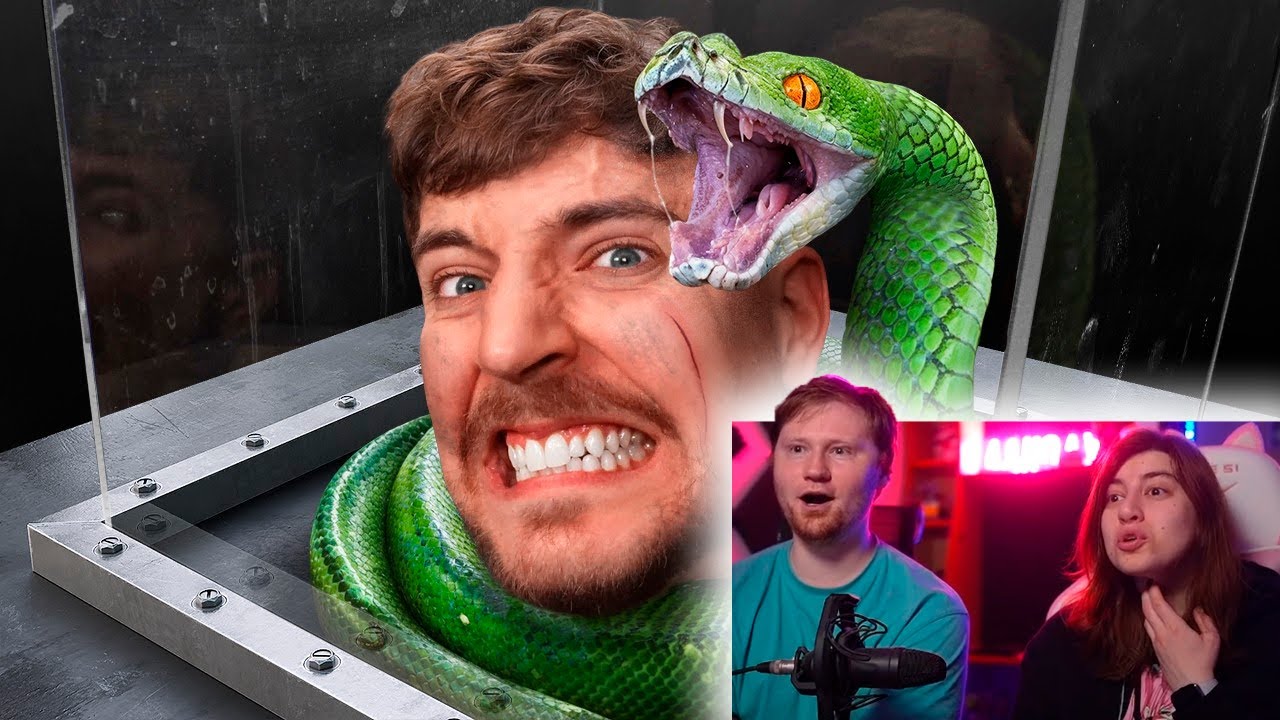 Взгляни в Лицо Своему Страху, Чтобы Выиграть $800,000 | РЕАКЦИЯ на MrBeast
