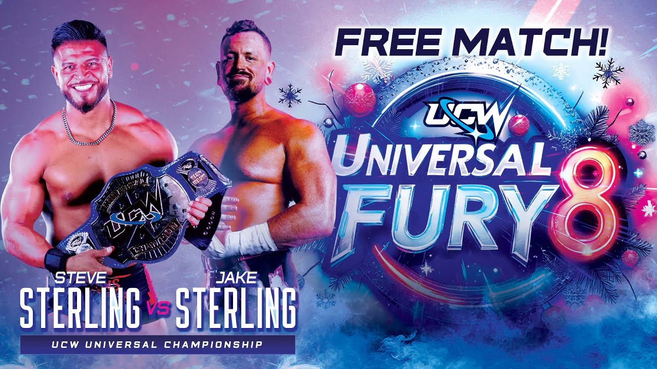 [FREE MATCH] Jake Sterling vs Steve Sterling [c] - Universal championship - UCW Universal Fury VIII