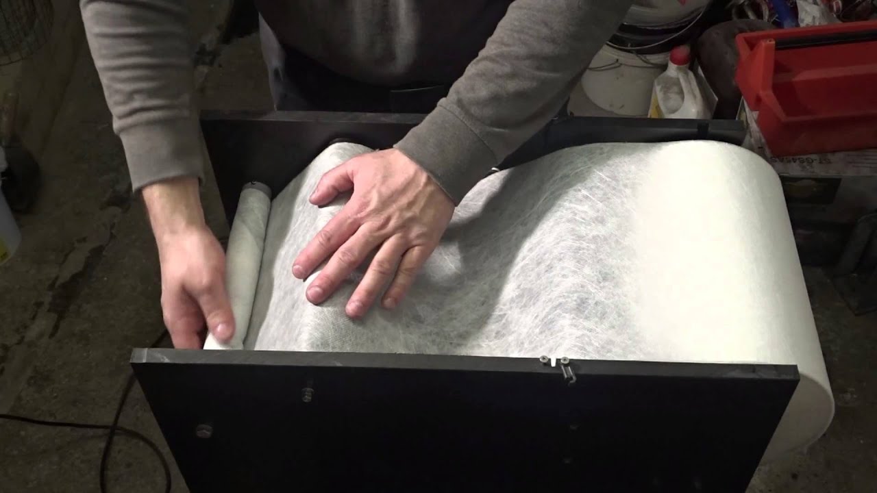 Fertigstellung Vliesfilter - DIY