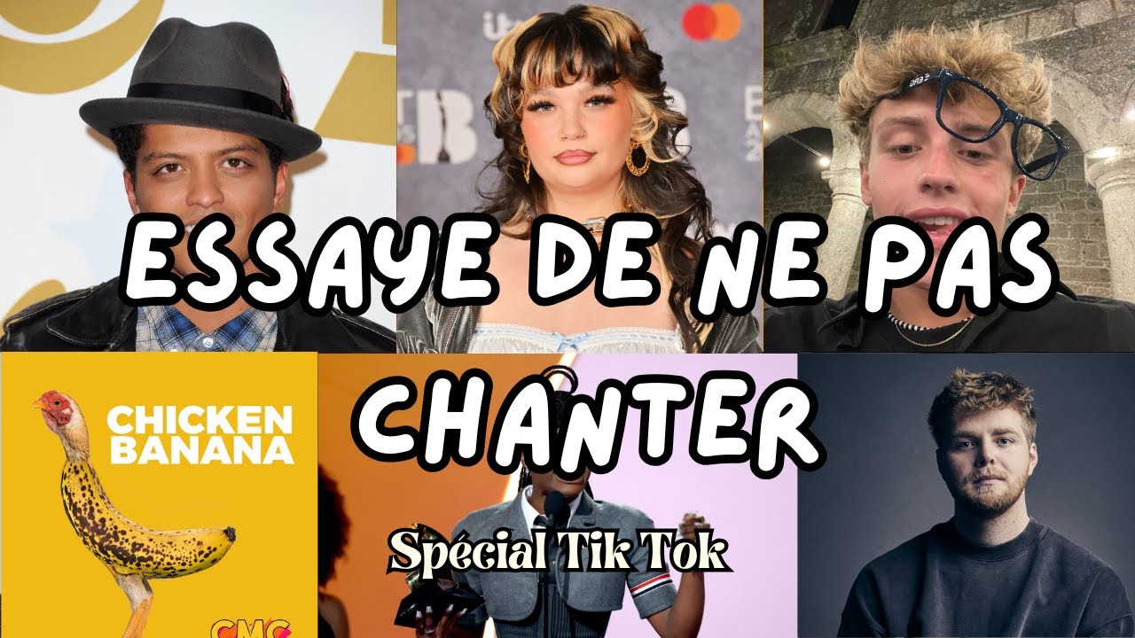 ESSAYE DE NE PAS CHANTER 😱 TikTok les plus ADDICTIVES