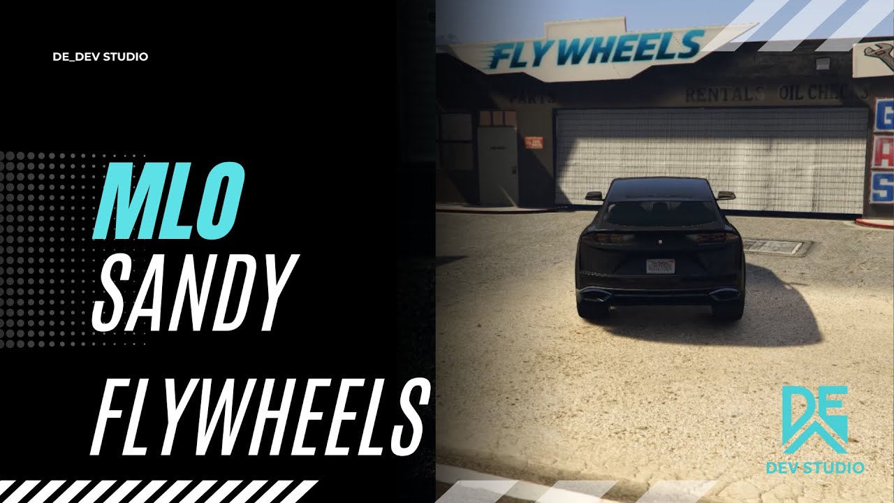 [MLO] Sandy Shores Garage Flywheels by DE_dev Studio