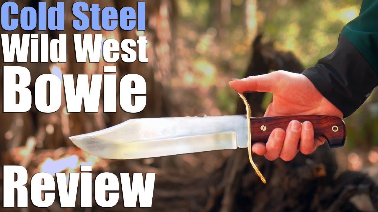 Cold Steel Wild West Bowie Review.  A Western W49 homage. Praise be.