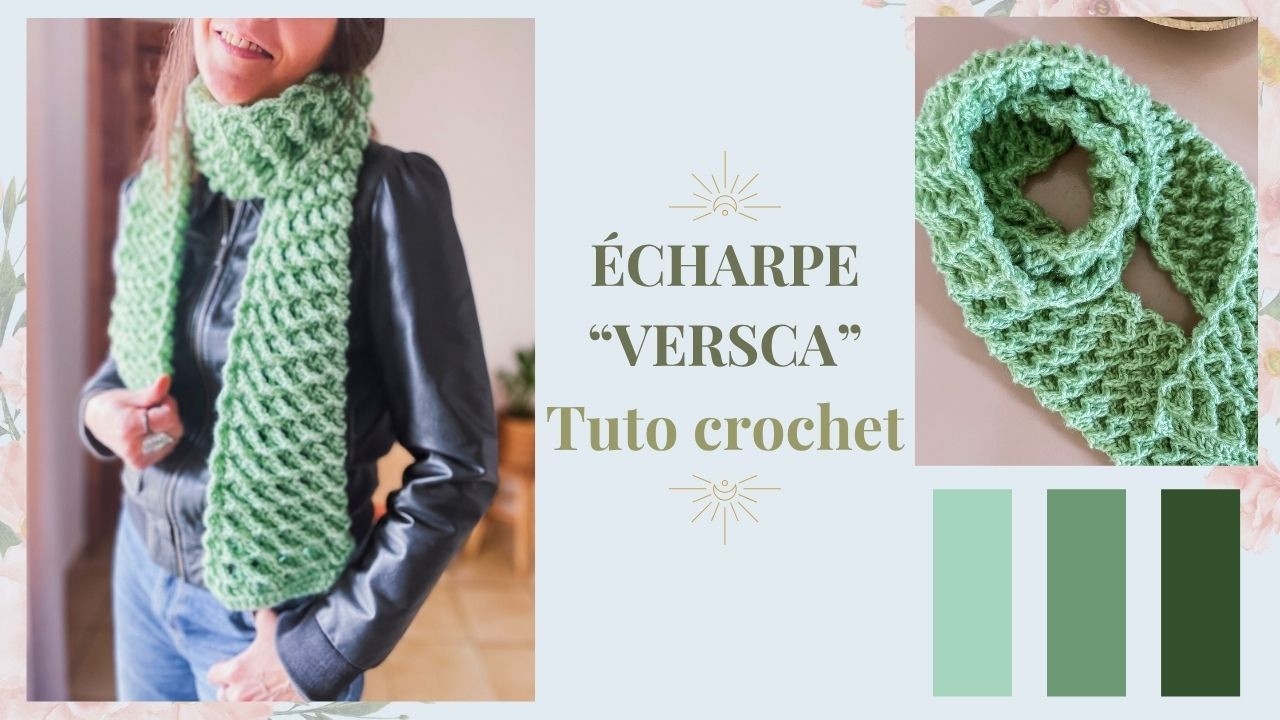 Tuto Crochet : Écharpe 