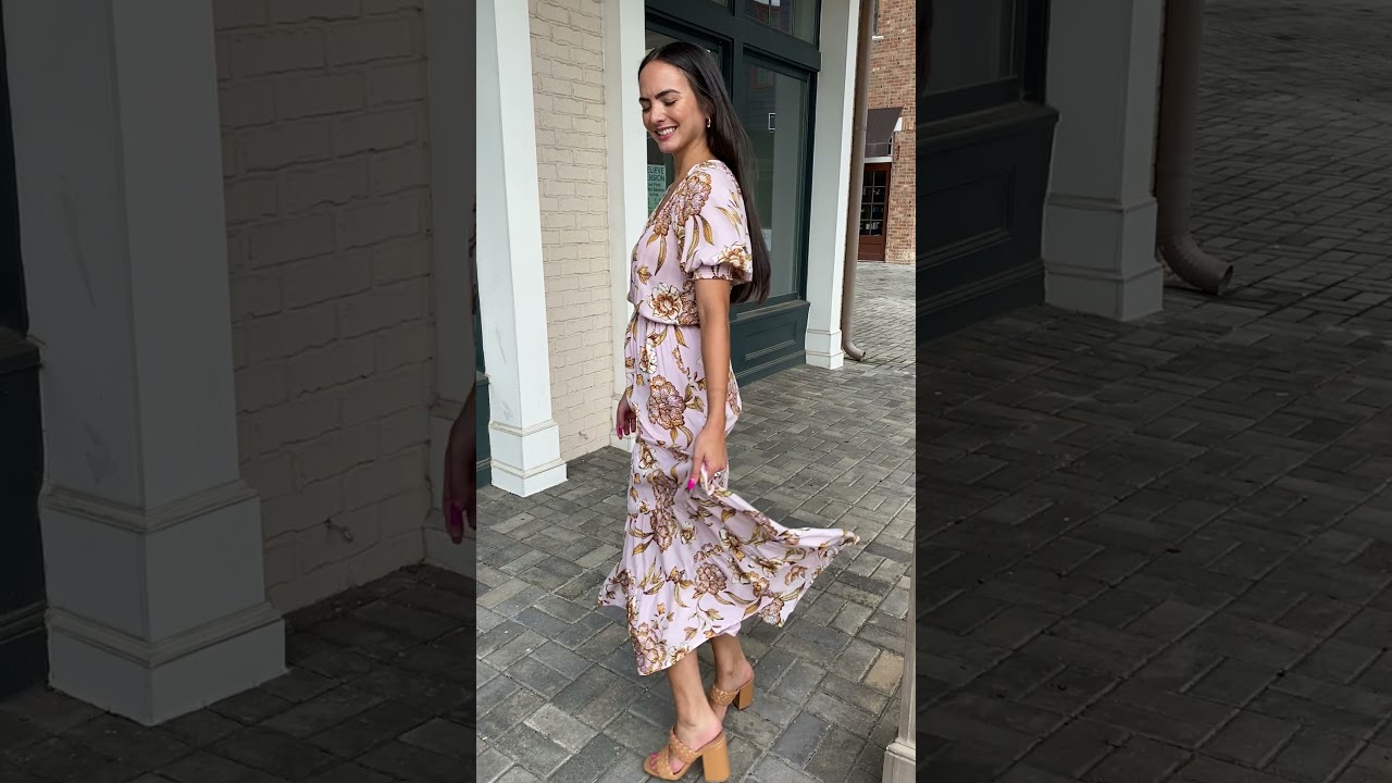 BB Dakota x Steve Madden Romantic Rights Midi Dress