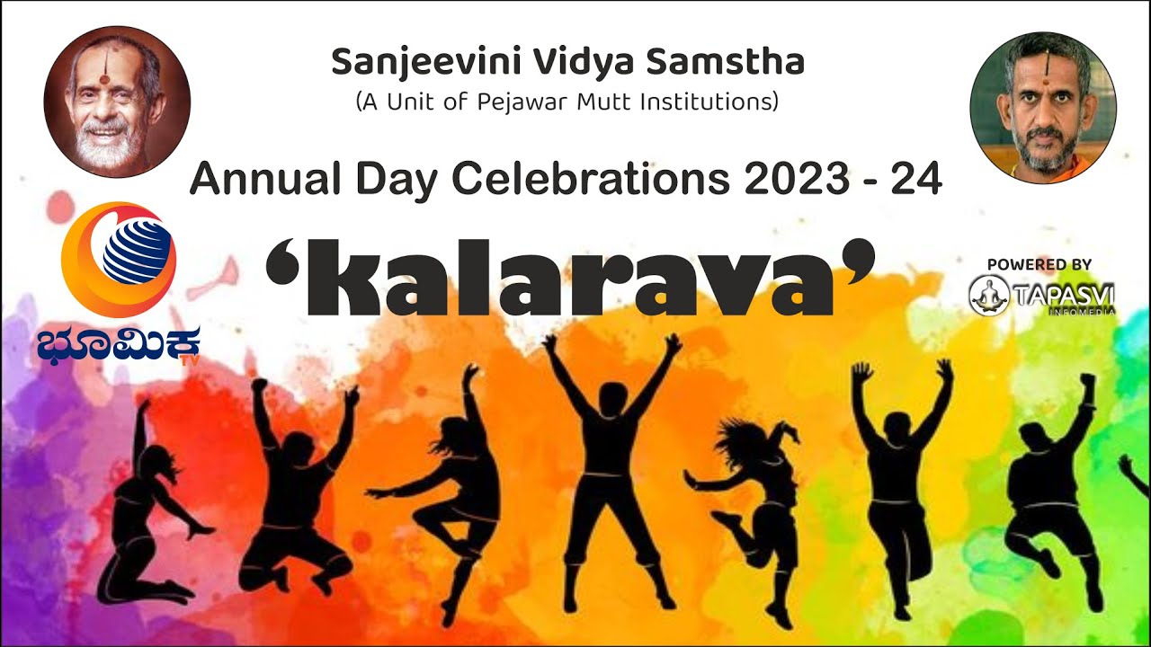 🔴LIVE  : Sanjeevini Vidya Samstha | kalarava | Annual Day Celebrations 2023 - 24.