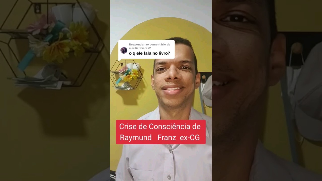 Crise de Consci&ecirc;ncia de Raymund Franz #jw