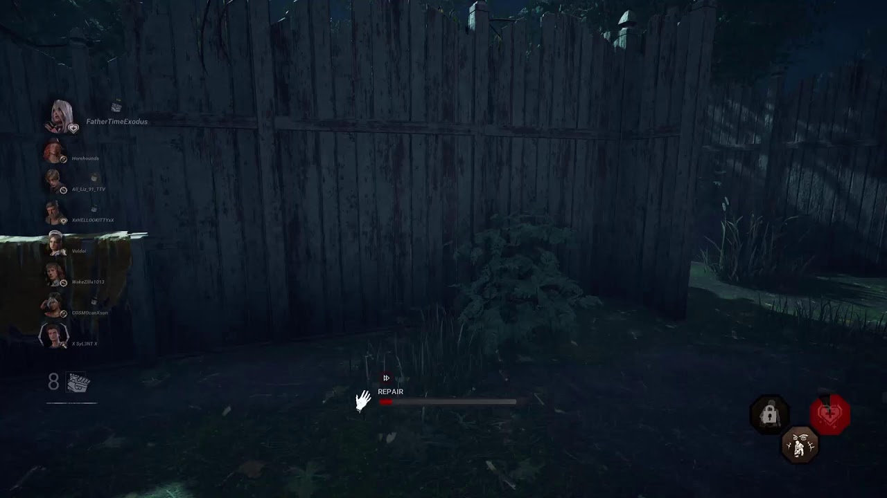 Dead by daylight 2v8 Survivors fun