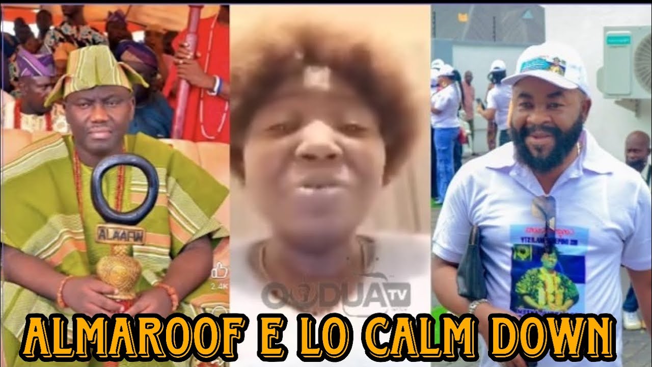 Almaroof e lo calmdown - Sango kò lágbára lati pa eyan - Yeye kilo fun Almaroof lori video to nse