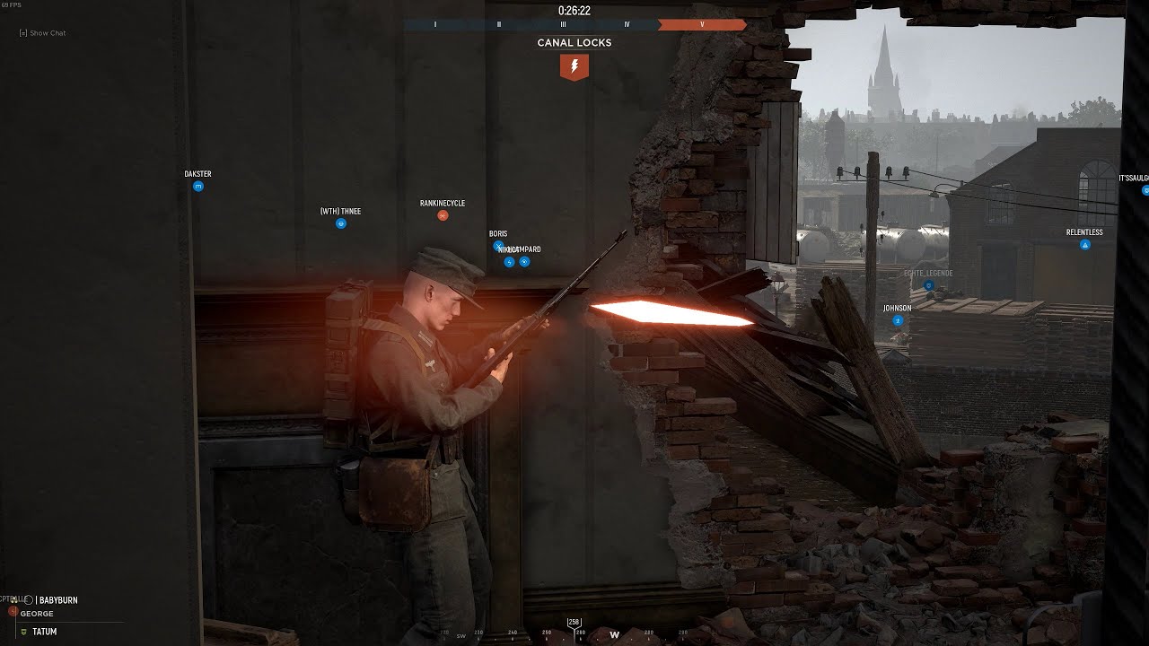 Hell Let Loose - Spectator - Carentan Canal Locks Breach