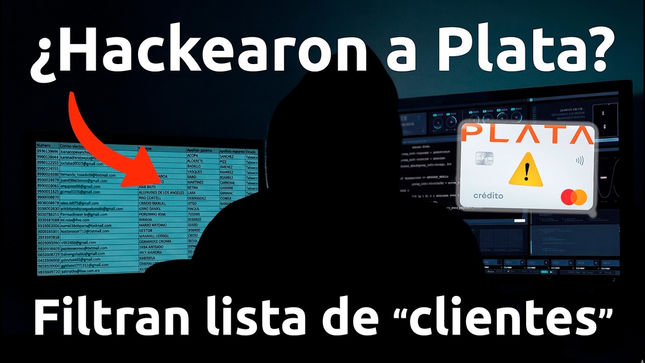 &iquest;Hackean a BANCO PLATA? (Plata Card)  | Filtran lista de supuestos clientes