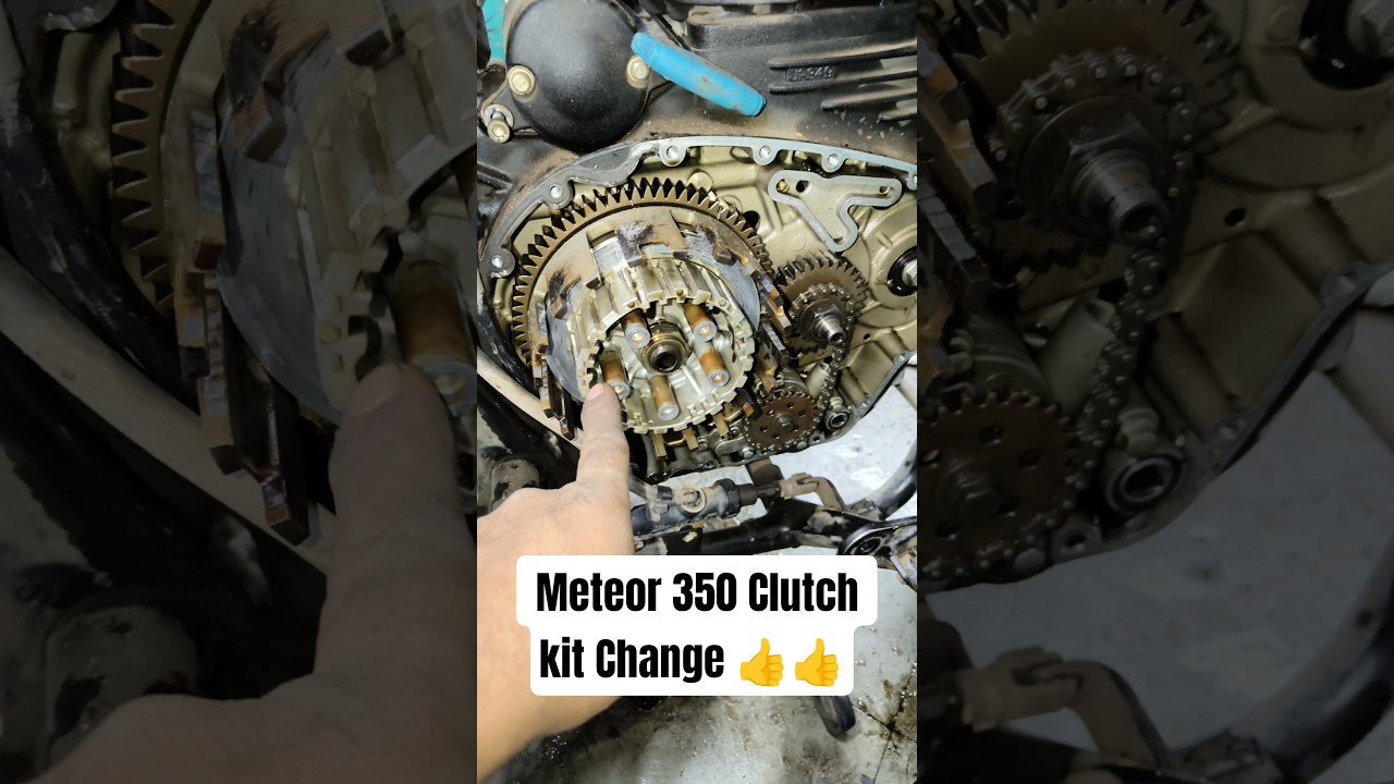Meteor 350 Clutch kit Change 👍👍 