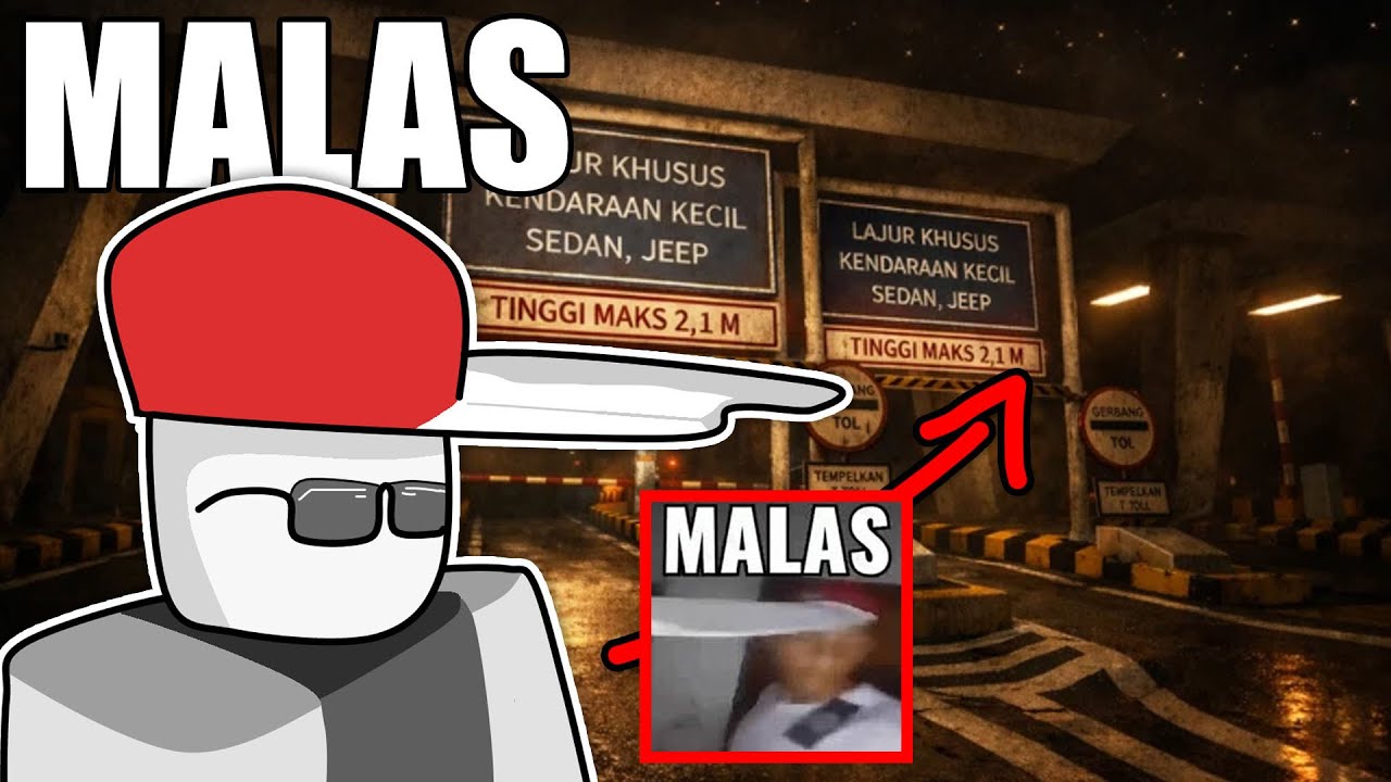 Yang terjadi ketika gua jadi penjaga tol di Roblox...
