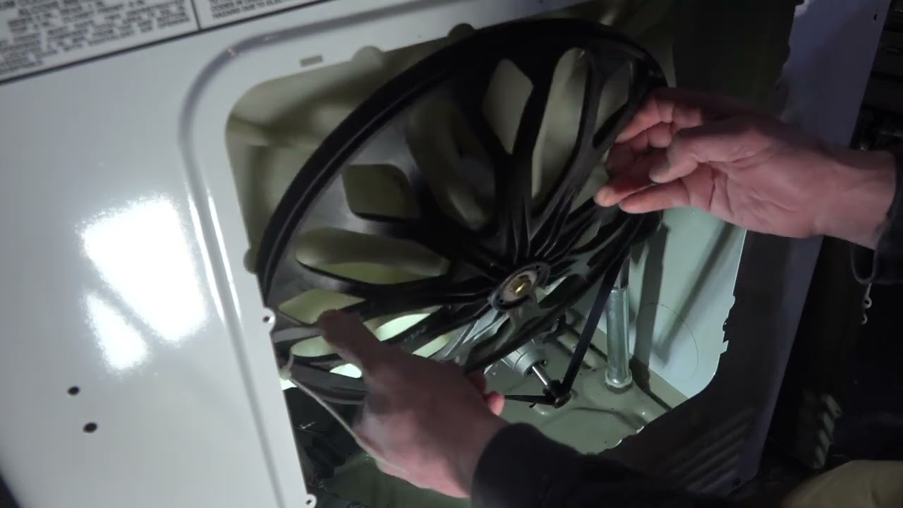 How to replace Drive Belt For Maytag Neptune Washer 12001788