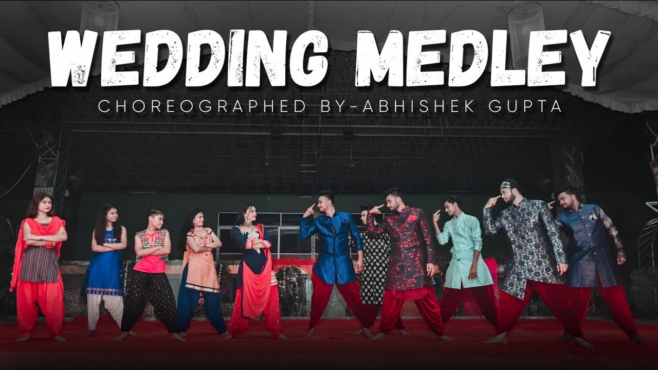 JHOOM BARABAR JHOOM|WEDDING MEDLEY |DANCE | ABHISHEK GUPTA CHOREOGRAPHY | ALLAHABAD DANCE CENTRE |