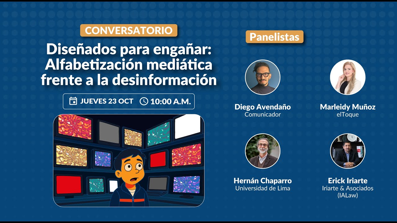 Diseñados para engañar: Alfabetización mediática frente a la desinformación