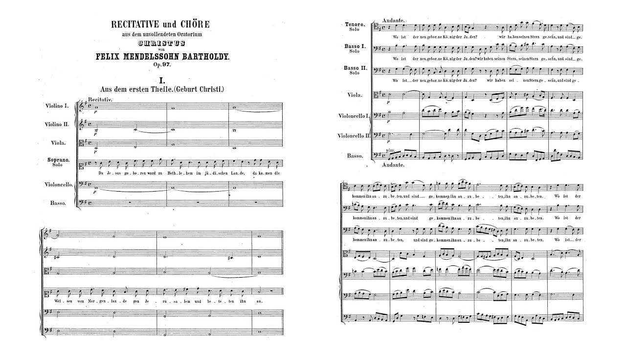 Felix Mendelssohn – Christus