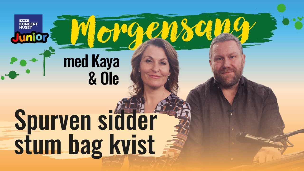 Spurven sidder stum bag kvist // Morgensang