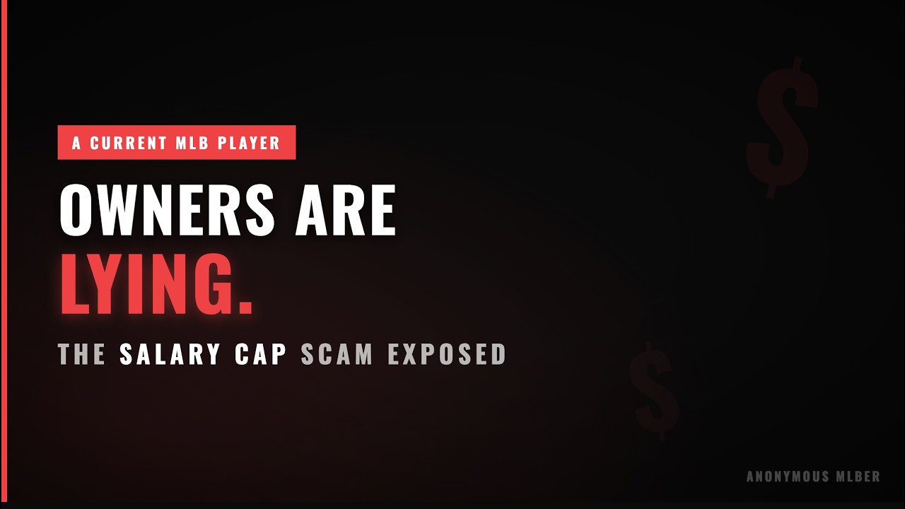 MLB Owners Are LYING to You About the Salary Cap | A Current Player Explains