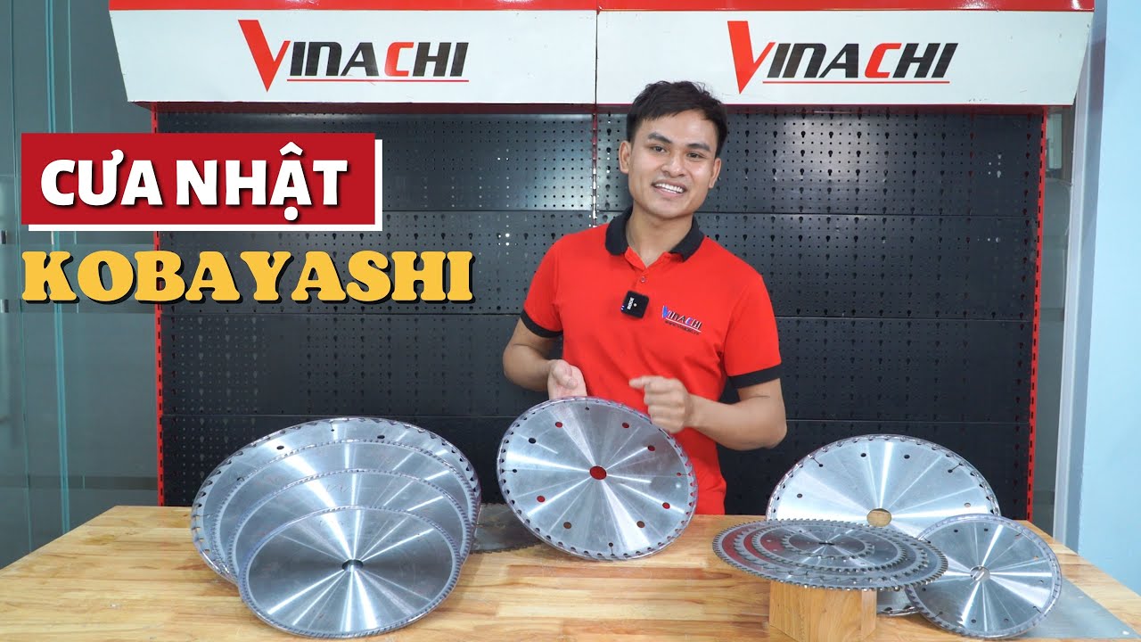 Lưỡi cưa đĩa hợp kim cắt gỗ KOBAYASHI-Cưa Đĩa Nhật chính hãng #phukien #cưanhật #KOBAYASHI #vinachi