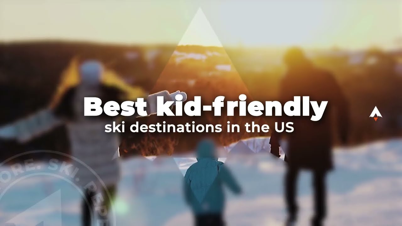 🏔️Top ski destinations for kids in the US🎿✨
