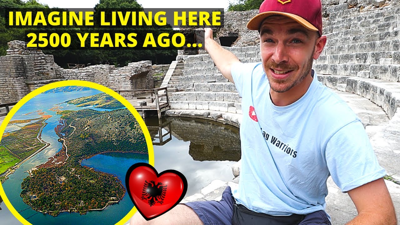 Visiting 2500 YEAR-OLD ruins (Ancient Illyrian city ruins in Albania) @ Butrint National Park