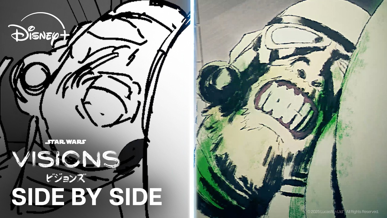 Star Wars Visions Volume 3 Side by Side | 