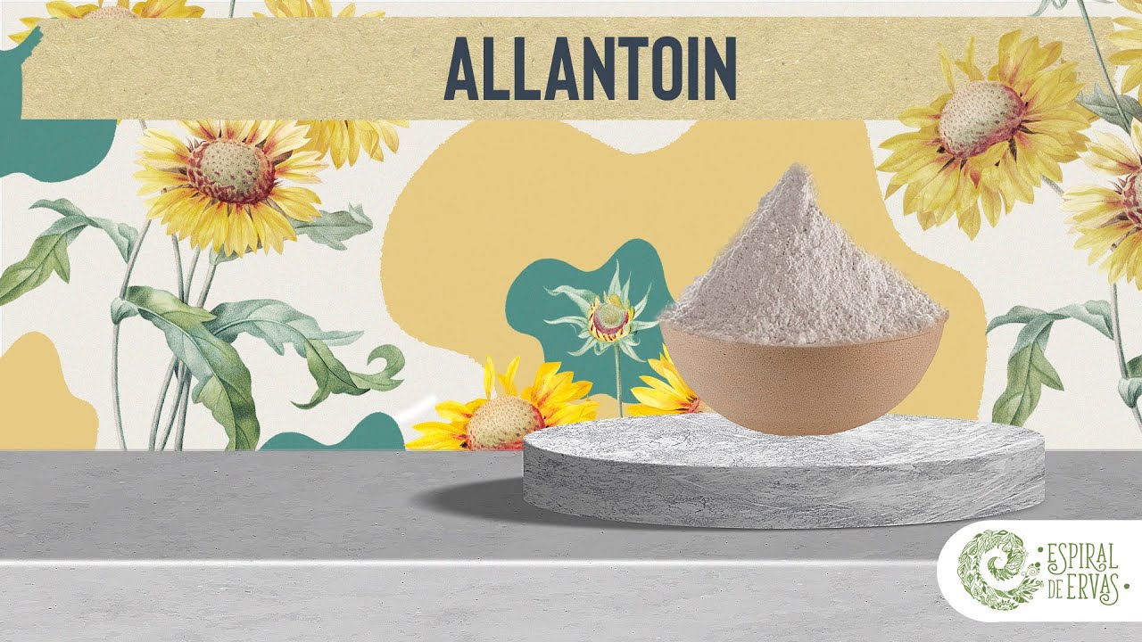 ALANTOÍNA - Série Ingredientes para Cosmética Natural