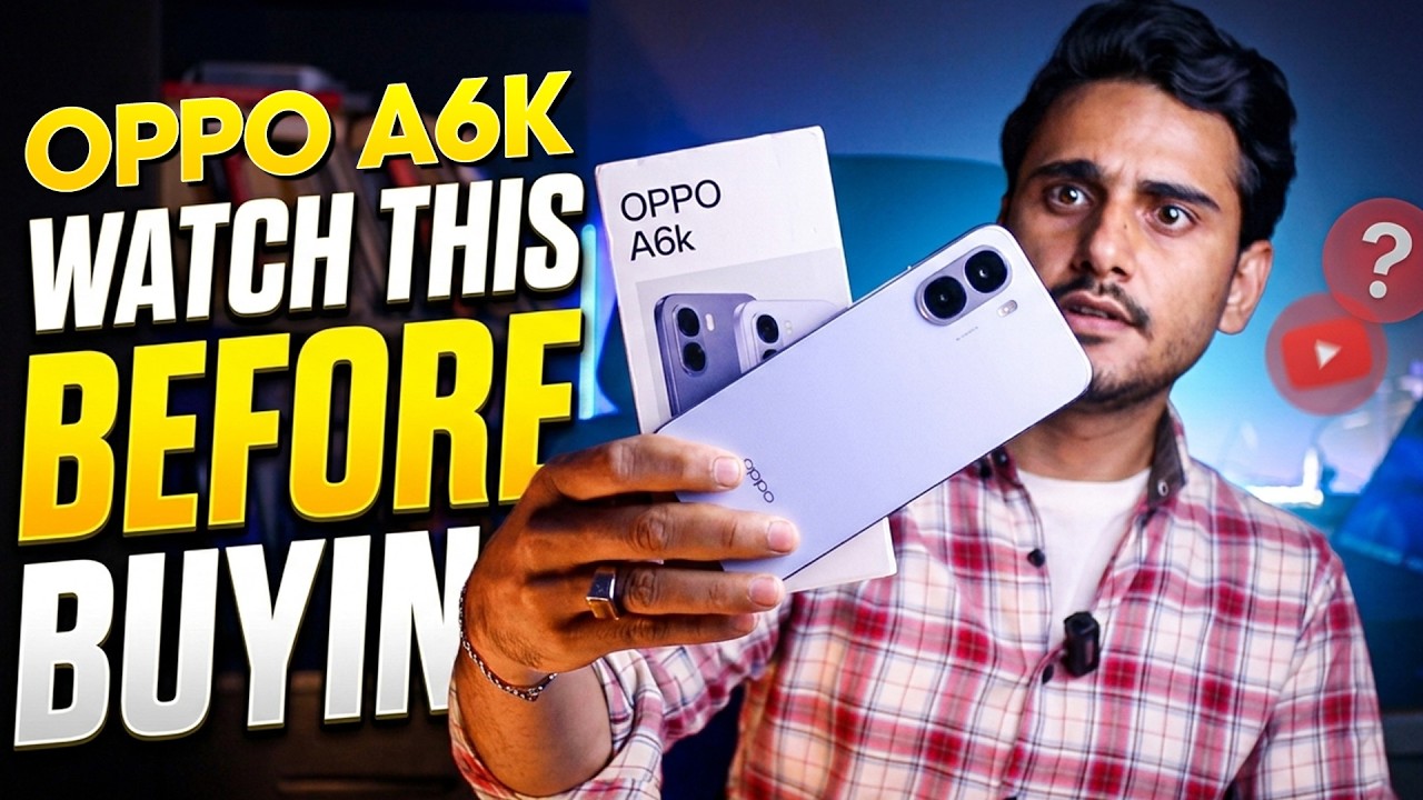 Oppo A6K Unboxing & Review | Watch Before BUYING