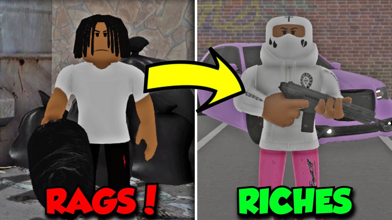 I STARTED OVER AND WENT FROM RAGS TO RICHES IN THIS SOUTH BRONX ROBLOX HOOD GAME!