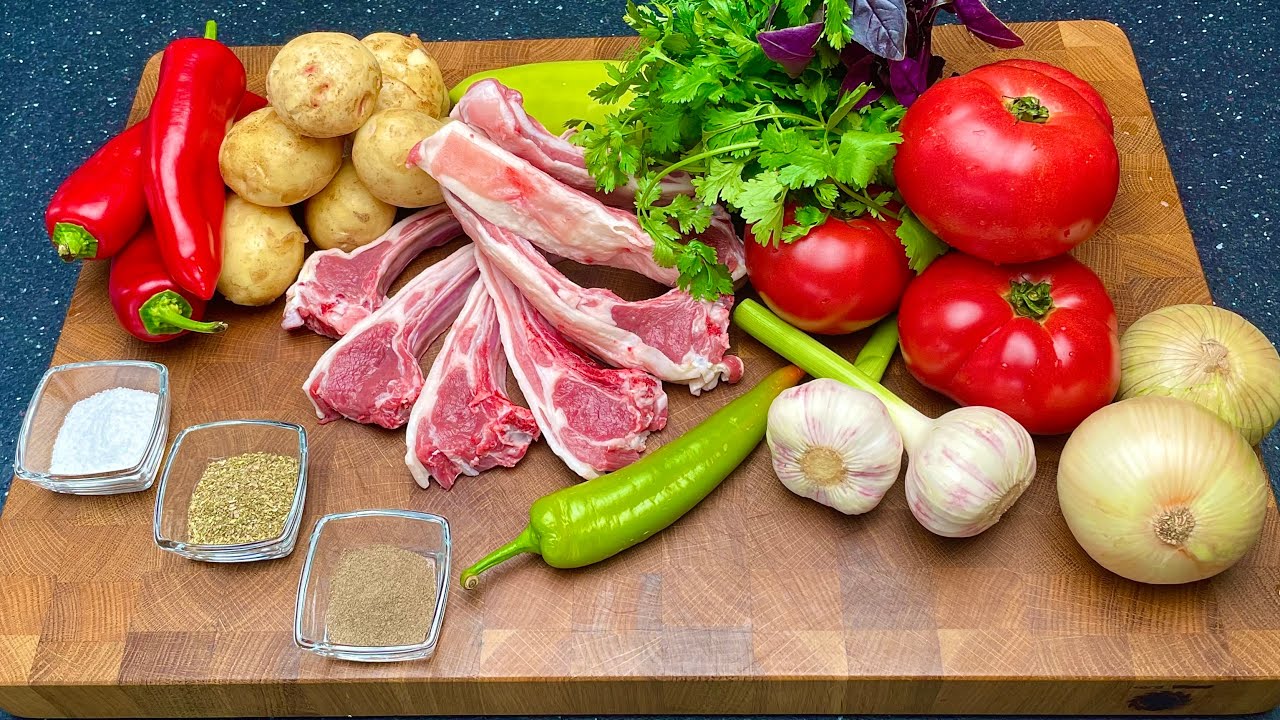 МЯСО с ОВОЩАМИ в ДУХОВКЕ.