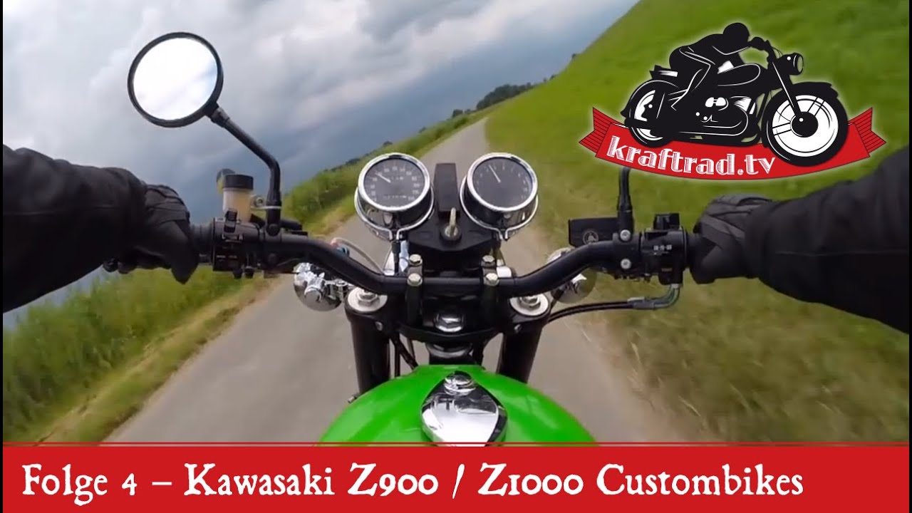 kraftrad.tv Folge 4 - Frankensteins Tochter Kawasaki Z900 / Z1000 Coustombikes