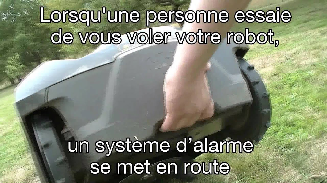 HUSQVARNA Automower 330X #7 Syst&egrave;me d'alarme antivol