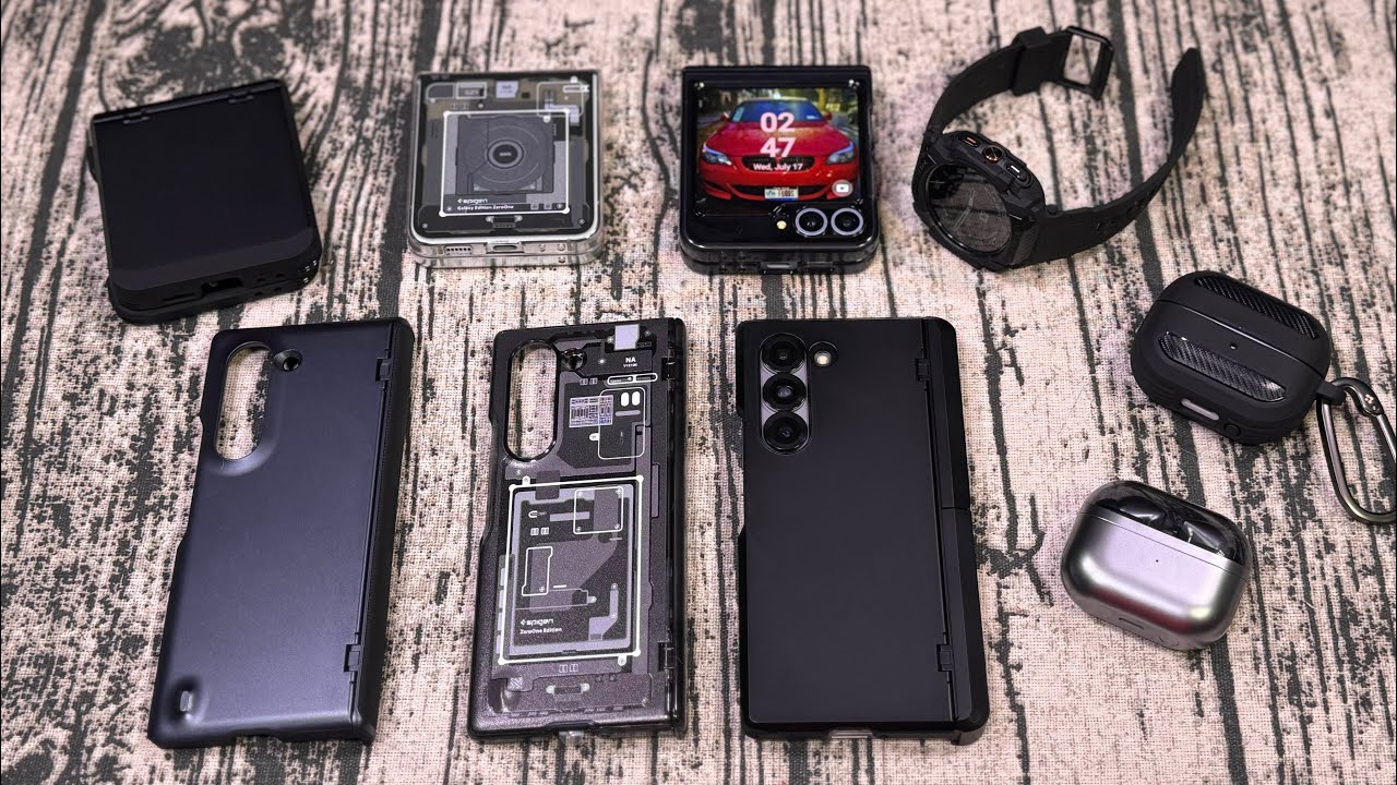 Samsung Galaxy Z Fold 6 / Z Flip 6 / Watch Ultra / Buds 3 Pro - Spigen Cases and Accessories