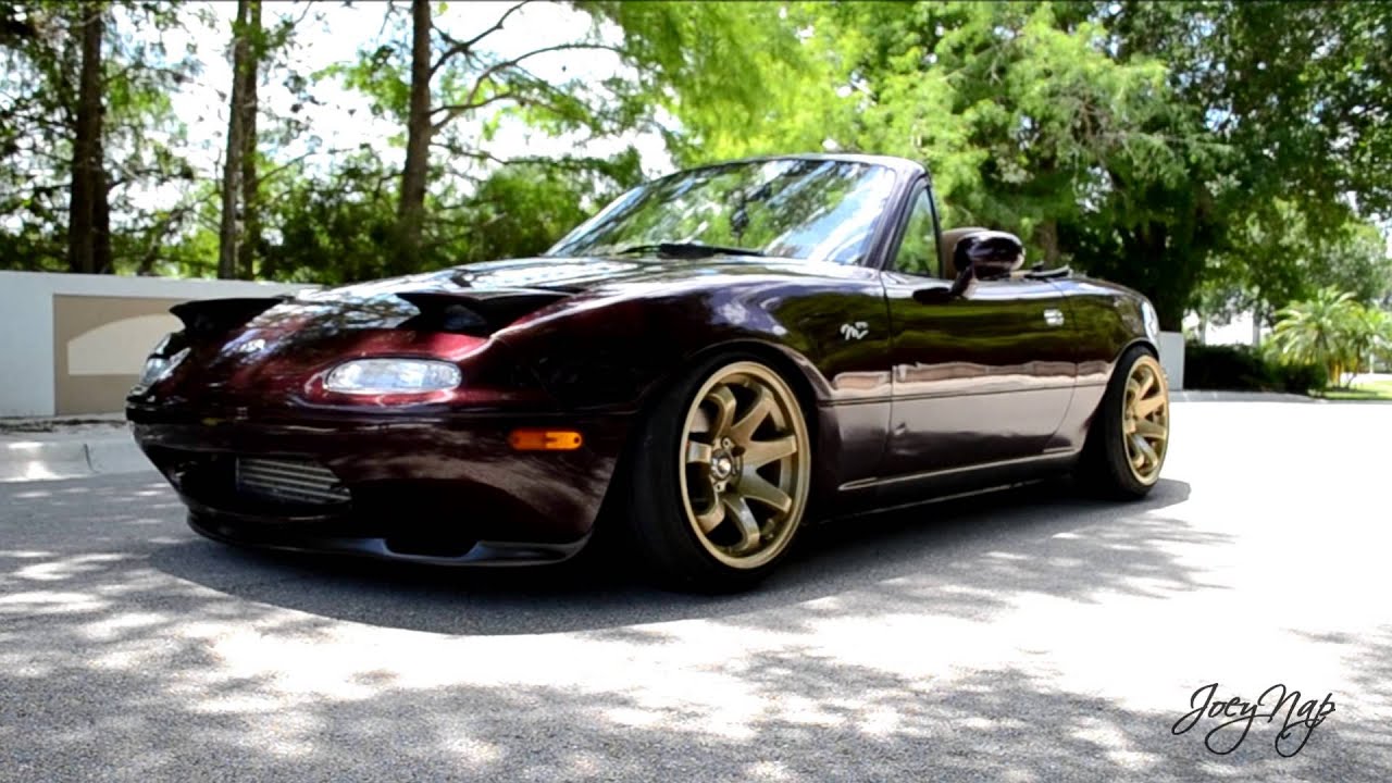 Slammed Miata
