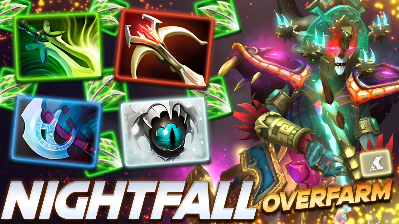 Nightfall Medusa Overfarm - Dota 2 Pro Gameplay [Watch & Learn]