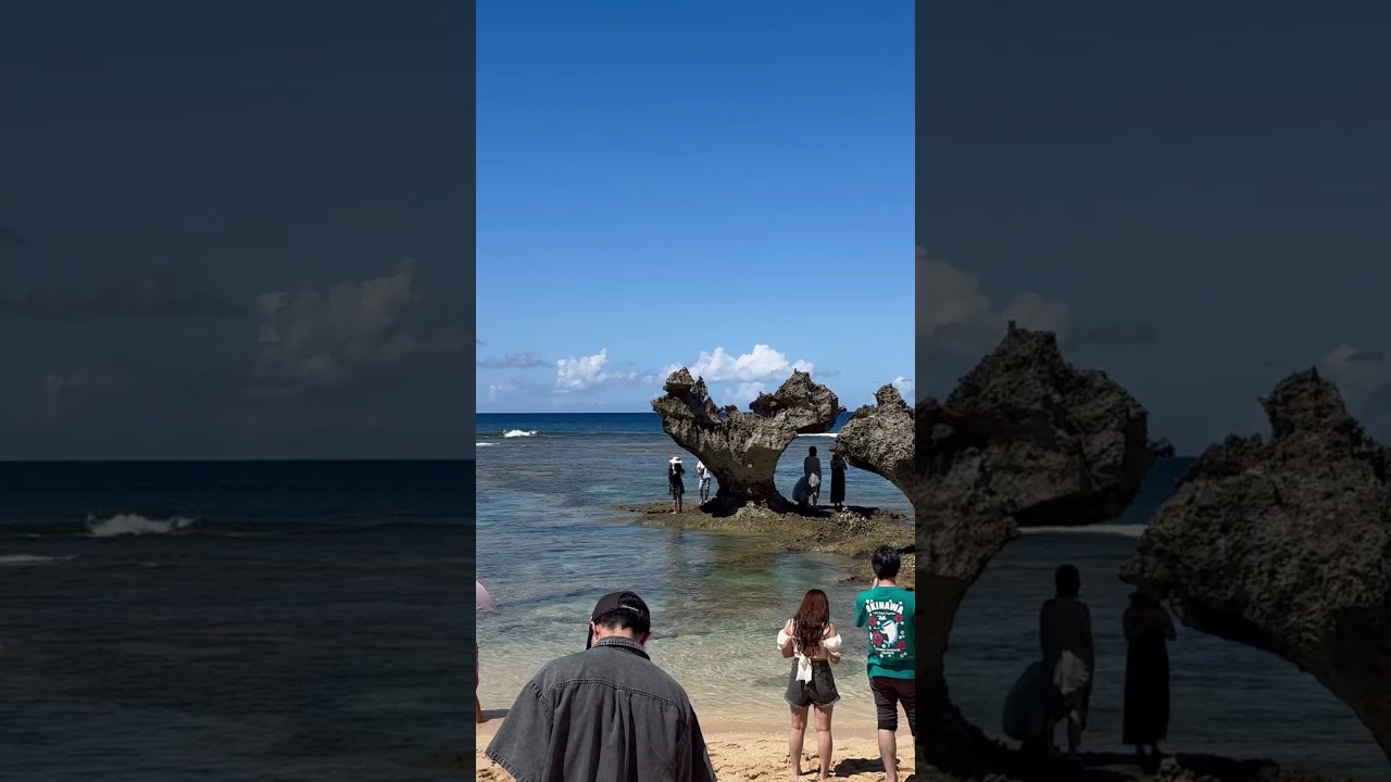 古宇利島　ハートロック