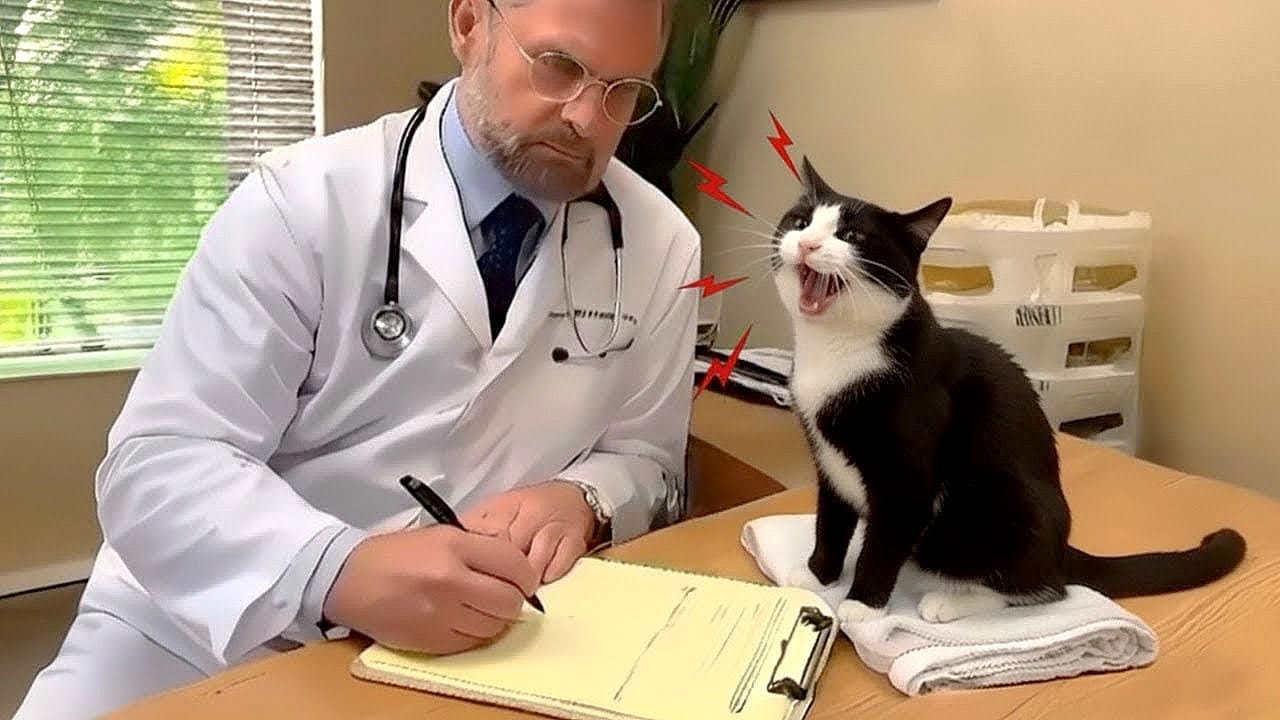 When a Cat Protests His Medical Bill 😂 Funny Cat Videos