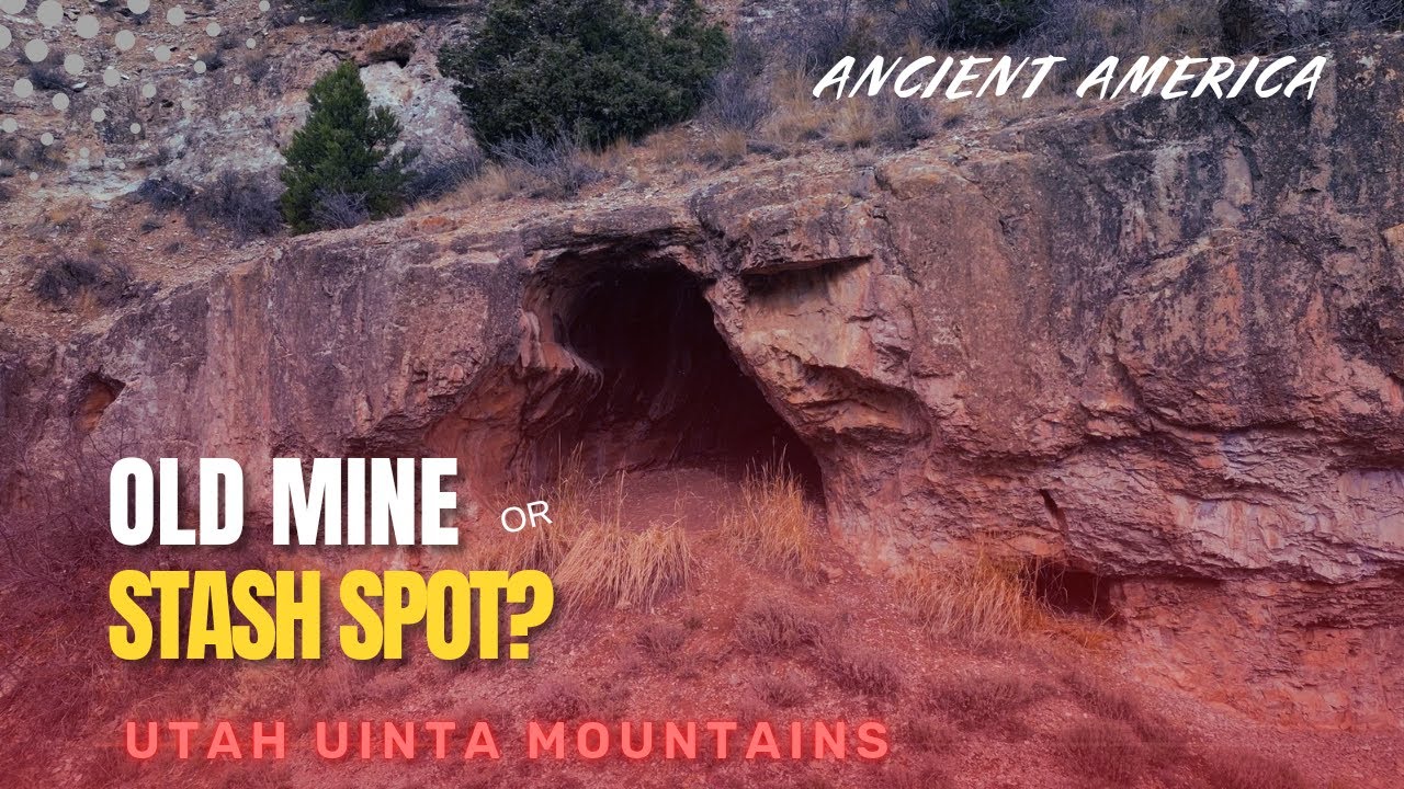 Is This An Old Spanish Stash-Spot or an Ancient Mine? | Something Inside is sad - in Dry Fork Canyon