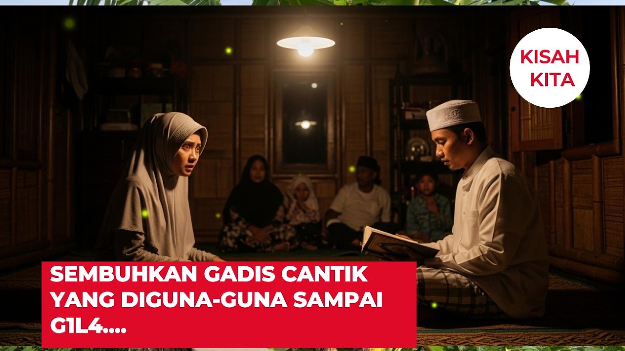 SANTRI MISKIN TAPI PUNYA KAROMAH LUAR BIASA, SEMBUHKAN GADIS CANTIK YANG DIGUNA-GUNA SAMPAI G1L4....