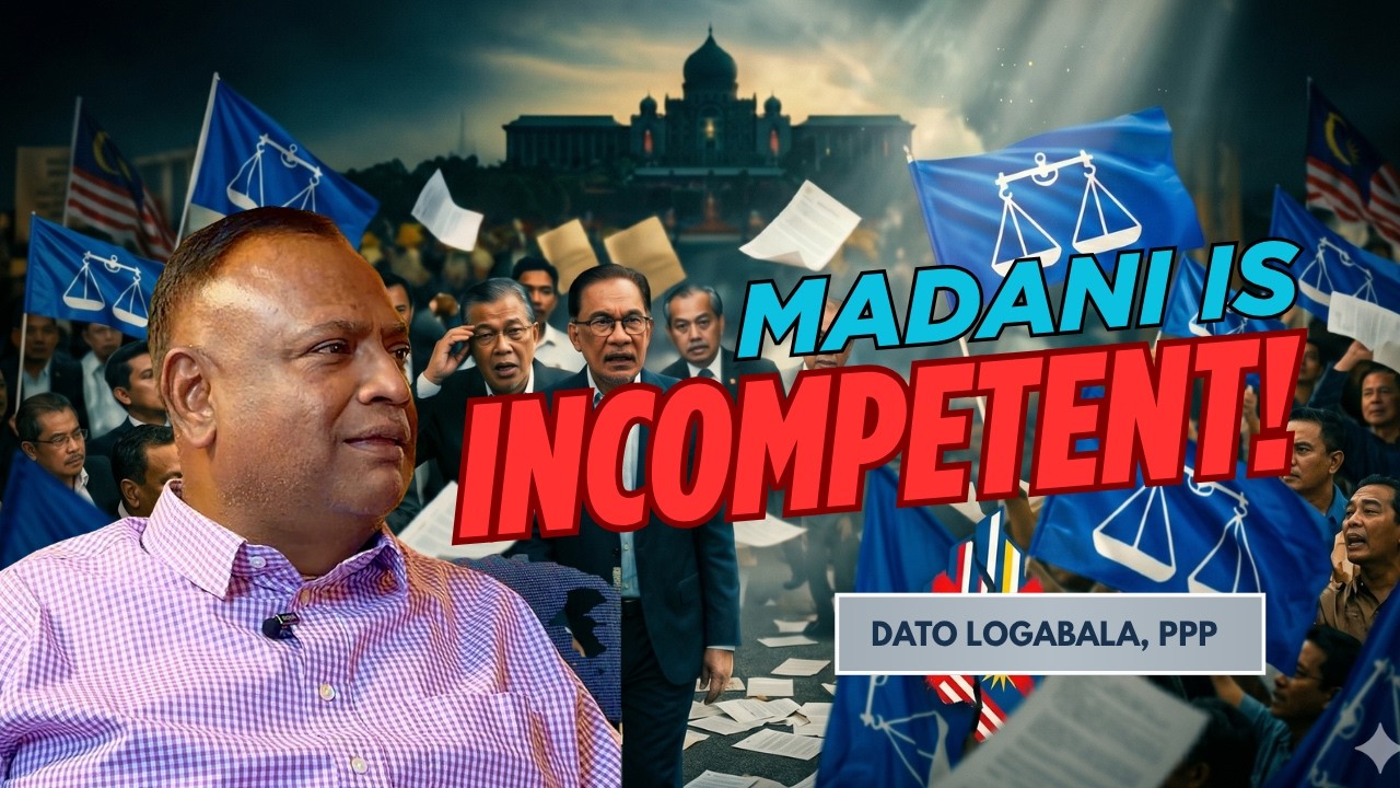 Is Madani Gov Incompetent? PPP President, Datuk Logabala Makes the Case for BN&rsquo;s Return