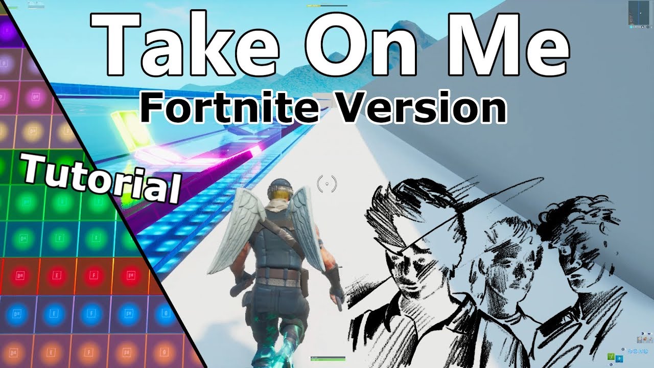 a-ha - Take On Me (Fortnite Tutorial)