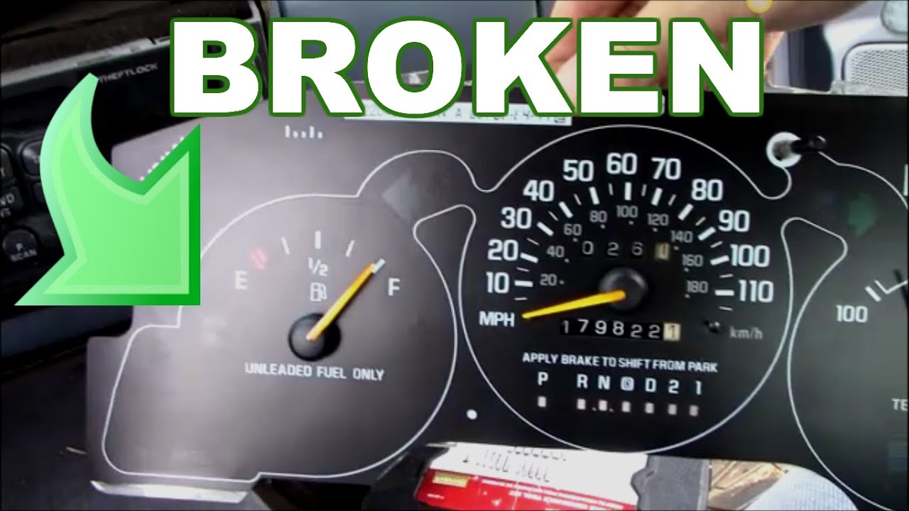 How to replace a fuel gauge that is broken