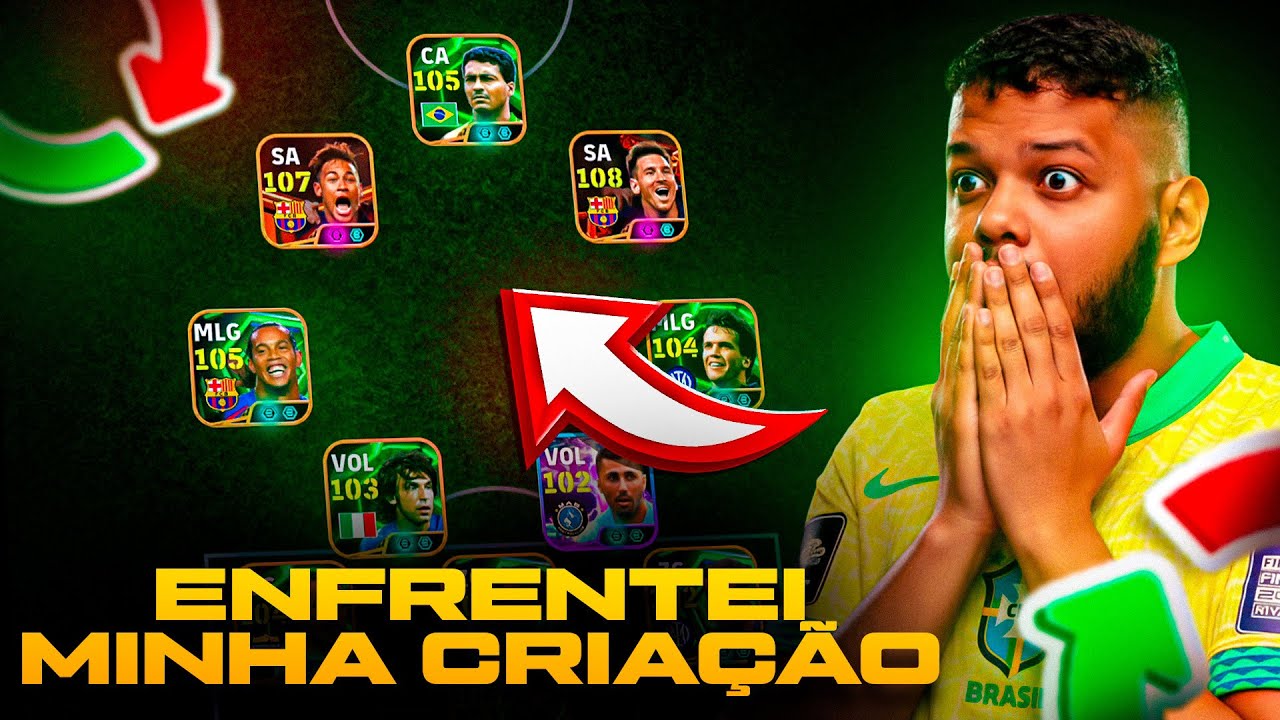 ENFRENTEI A 343 e depois o pior aconteceu 😭… Efootball Mobile