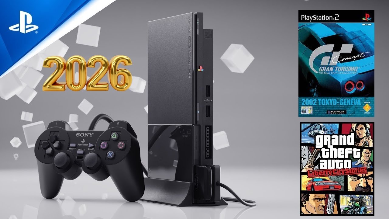 Playstation 2 in 2026 IS IT WORTH IT? | Testing Games Graphics #consolegaming #sony #rockstargames
